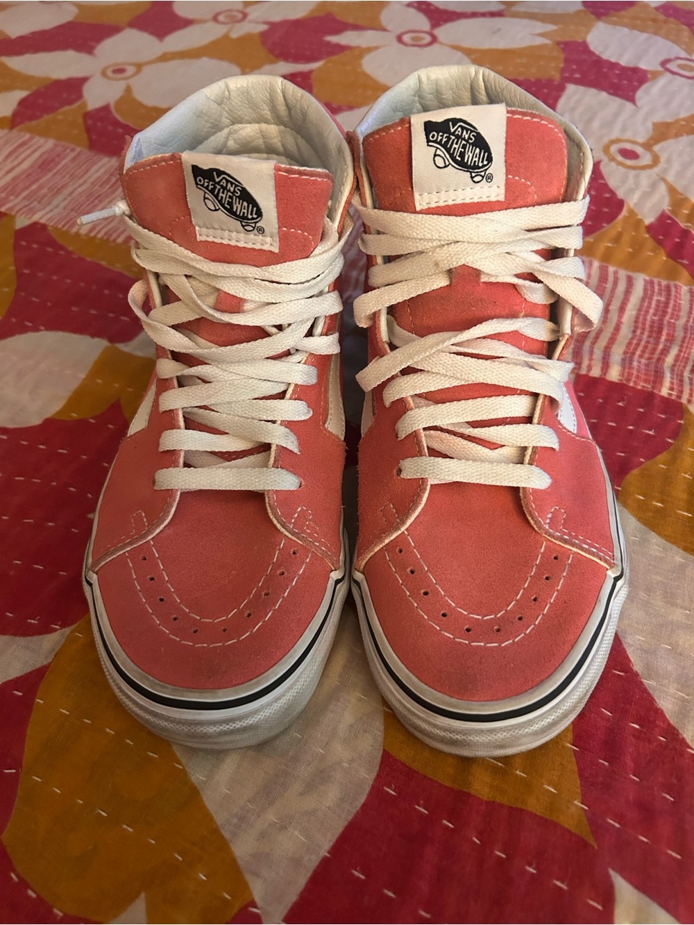 Vans Strawberry Pink Sk8-Hi Women’s High-Top Sneakers. Size 8.5 - Picture 2 of 13